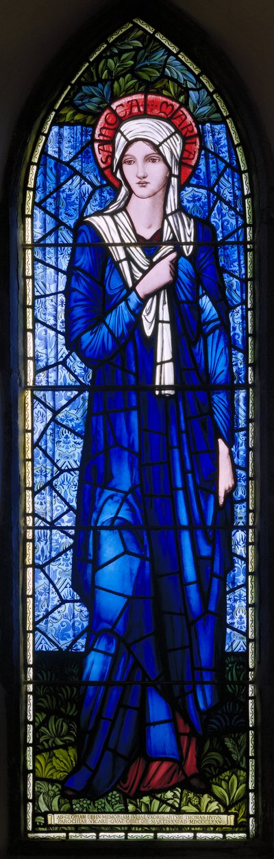 Rottingdean, St Margaret, La Vergine Maria da Edward Burne Jones